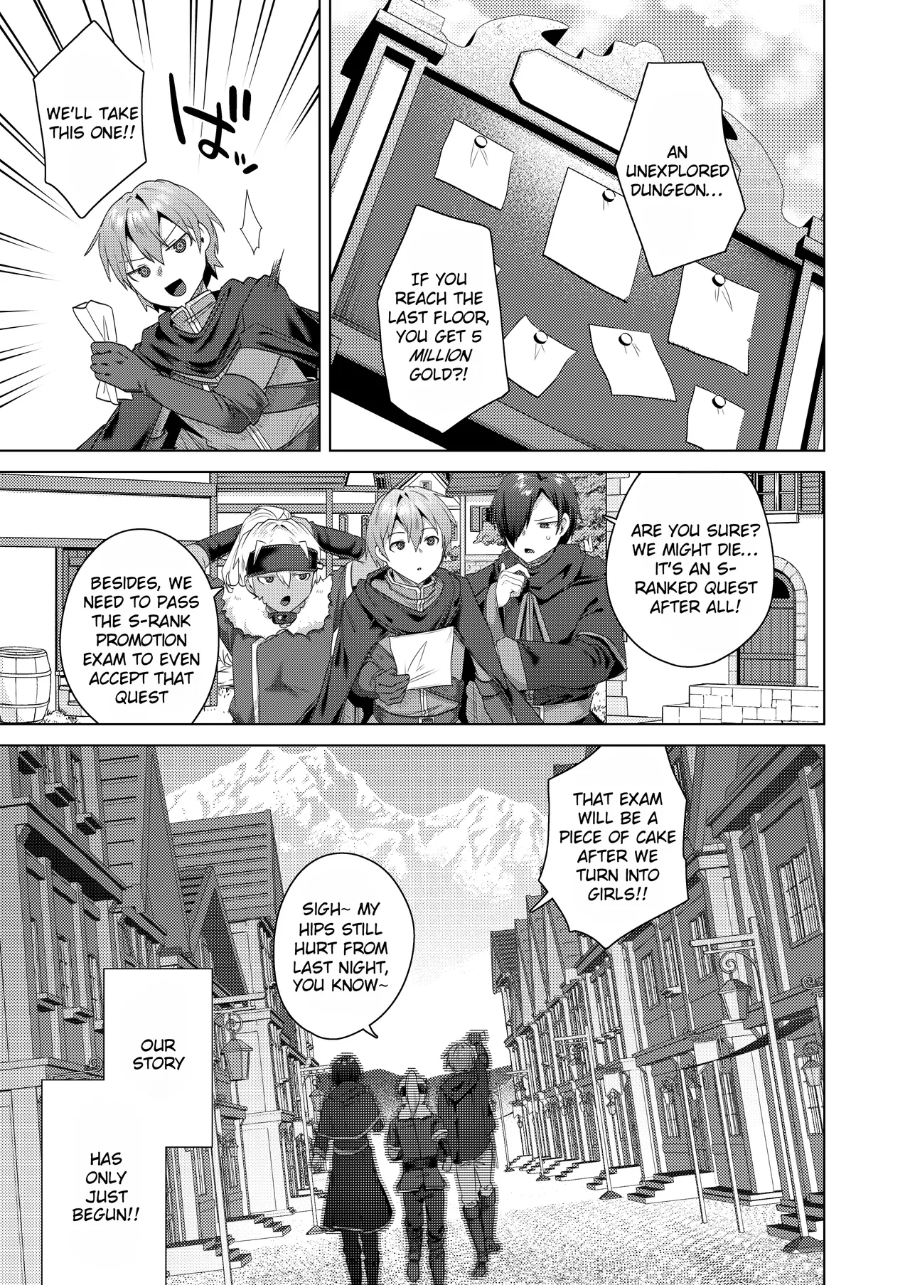 Hentai Manga Comic-I got a skill that makes me 1000 times stronger when I transsexual!-Read-28